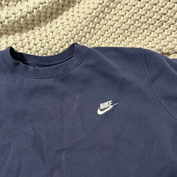 Navy blue nike crewneck sweatshirt - Picture 3 of 5